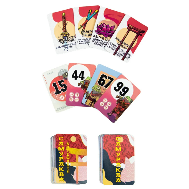 Настольные игры - Настольная игра Strateg Самураква розширена версія (30239)#2