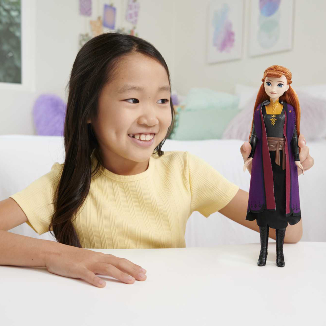 Куклы - Кукла Disney Холодное сердце Анна в образе путешественницы (HLW50)#6