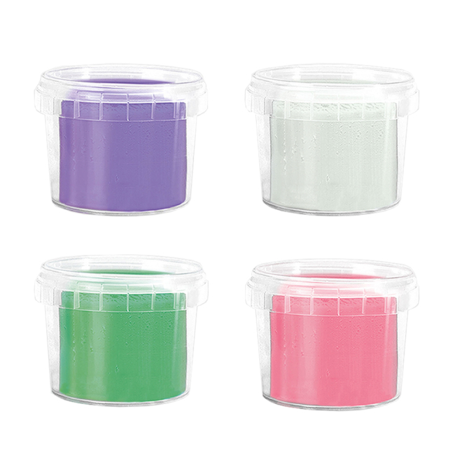 Набори для ліплення - Маса для ліплення Ses Creative Feel good dough Пастель 4 кольори (00514S)#2