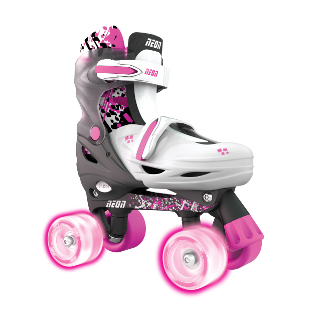 Ролики детские - Роликовые коньки Neon Combo Skates Сайбер 34-37 (NT31P4)#3