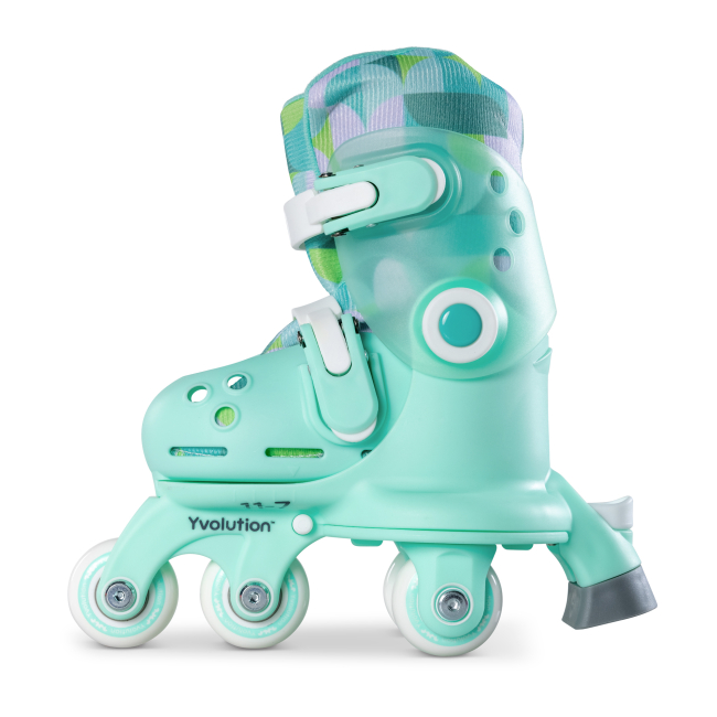 Ролики детские - Роликовые коньки Yvolution Switch skates салатовые 23-28 (YR25G4)#4