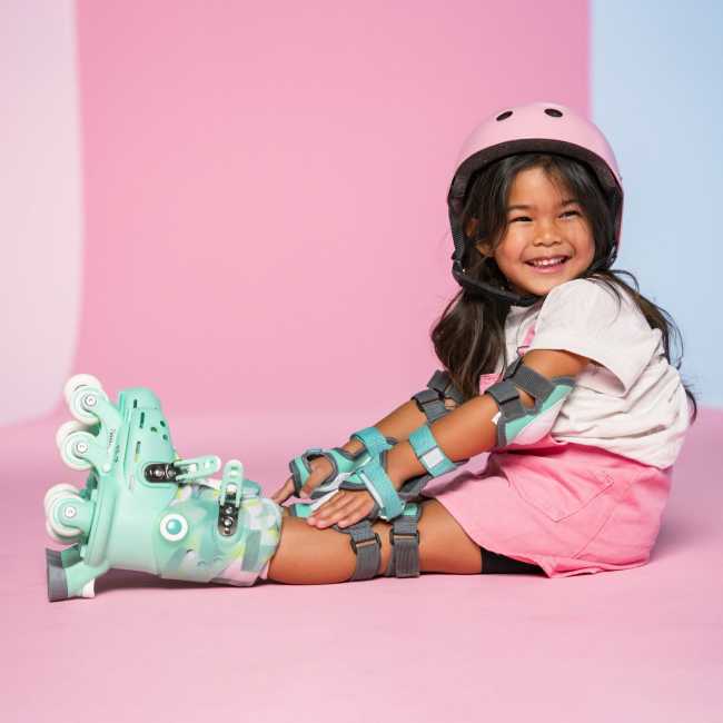 Ролики детские - Роликовые коньки Yvolution Switch skates салатовые 23-28 (YR25G4)#6