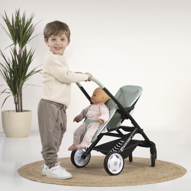 Транспорт і улюбленці - Коляска Smoby Maxi-Cosi and Quinny для близнюків М'ята (253220)#3