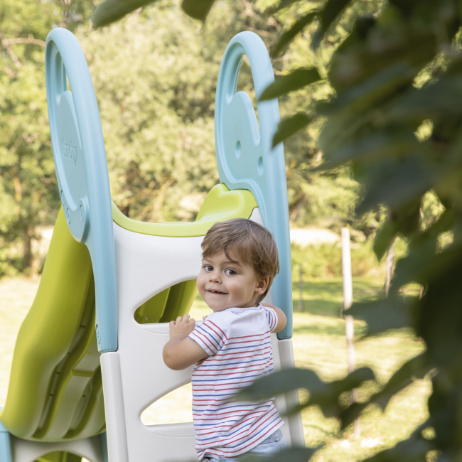 Ігрові комплекси, гойдалки, гірки - Ігровий набір Smoby Мега гірка 2 в 1 (820200)#7