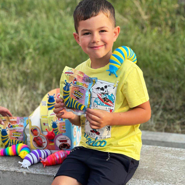 Антистрес іграшки - Іграшка-антистрес Sbabam Слимак сюрприз (30/CN22)#5