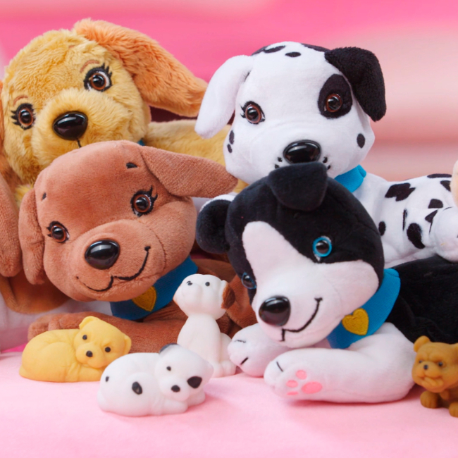 Мягкие животные - Мягкая игрушка Sbabam Собачка мама с сюрпризом (67/CN-2020)#3