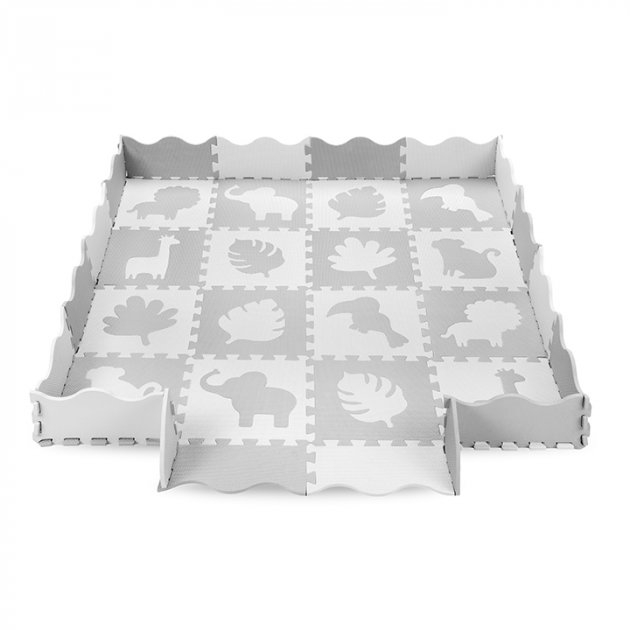 Развивающие коврики - Коврик-пазл MoMi Zawi grey (MAED00013)#2