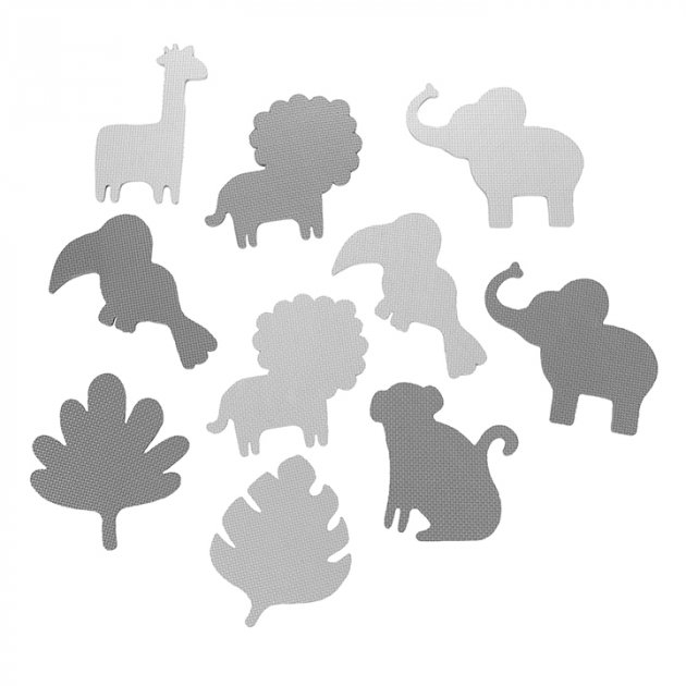 Развивающие коврики - Коврик-пазл MoMi Zawi grey (MAED00013)#5