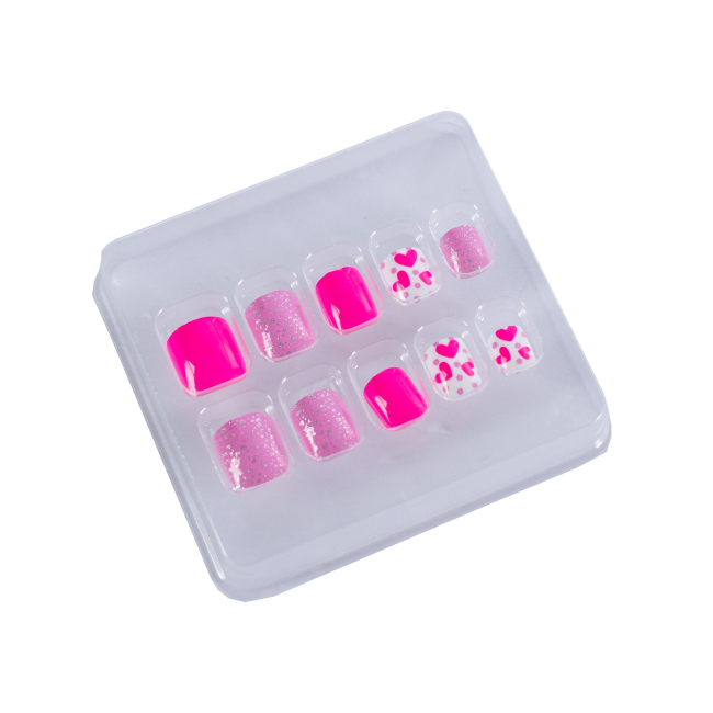 Косметика - Дитячі накладні нігті Lukky Pinky (T19426)#2
