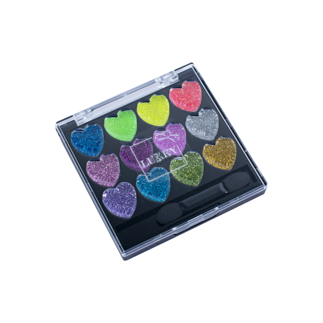 Косметика - Крем-тени для век Lukky с блестками (T18929)#2