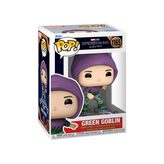 Фигурки персонажей - Фигурка Funko Pop Spider-Man Нет пути домой S3 Зеленый гоблин (67605)#2