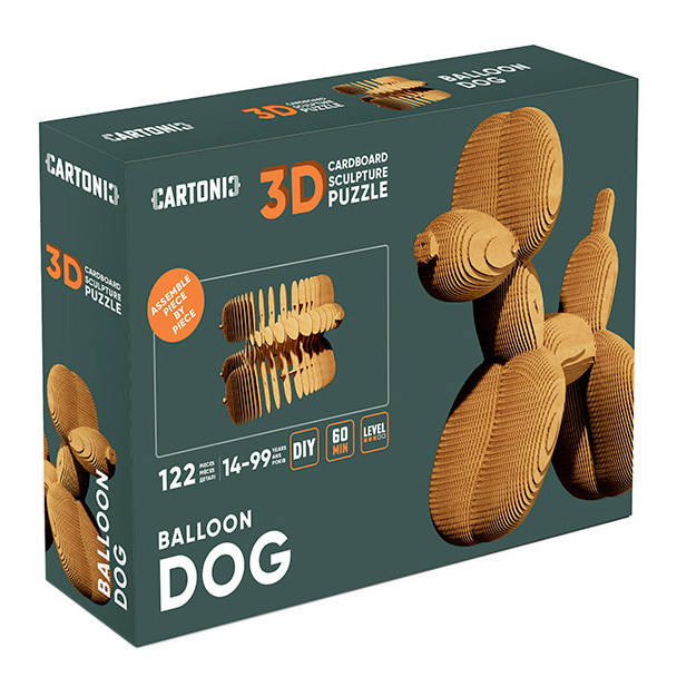 3D-пазлы - ​3D пазл Cartonic Balloon dog (CARTBAL)#5