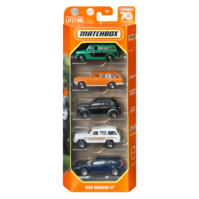 Автомоделі - Набір автомоделей Matchbox MBX Wagons (С1817/HKY22)#7