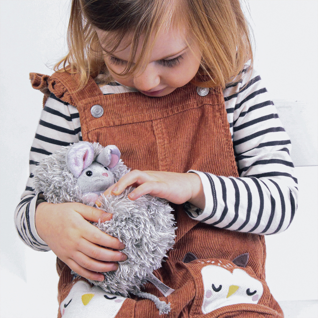 Мягкие животные - Интерактивная игрушка Curlimals Мышка Попси (3712)#4