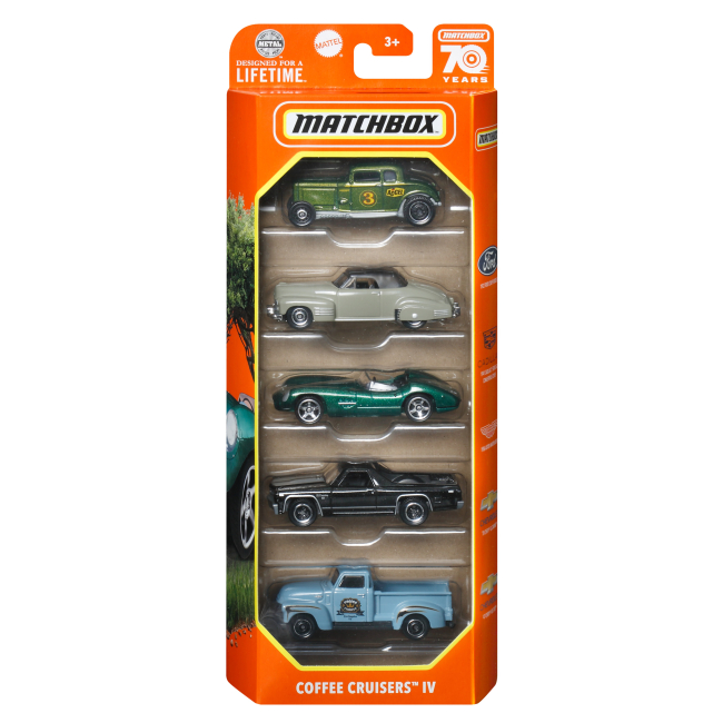 Автомоделі - Набір автомоделей Matchbox Coffe cruisers (С1817/HKY27)#7