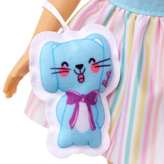 Ляльки - Лялька Barbie Моя перша Barbie шатенка з зайченям (HLL21)#5