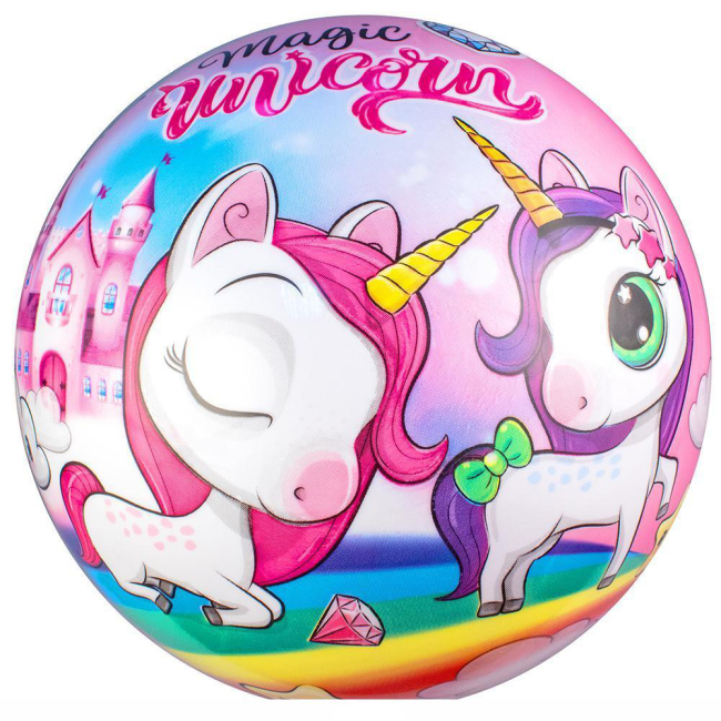 Спортивні активні ігри - М'яч Star Єдинороги 23 см (11/3087)#2