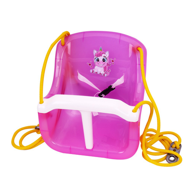 Игровые комплексы, качели, горки - Качеля Technok Единорог розовая (8096/1)#2