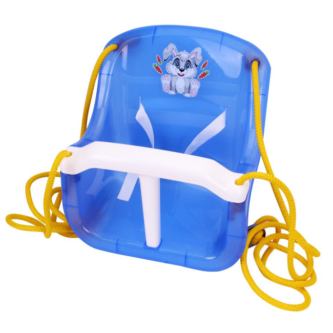 Игровые комплексы, качели, горки - Качели Technok Зайчик голубая (8096/2)#2