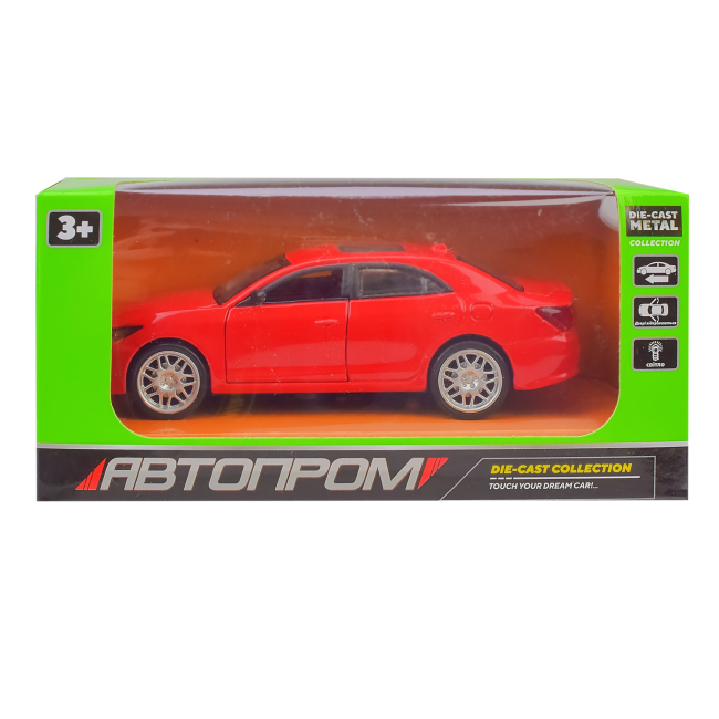 Автомоделі - Автомодель Автопром червоний (A3248/1)#3