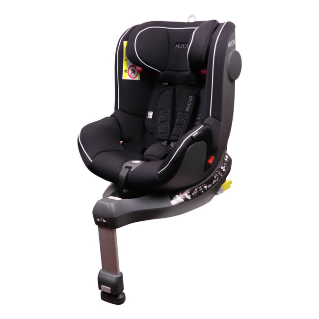 Автокресла и аксессуары - Автокресло Avova Swan-Fix Pearl Black (4260621466098)#2