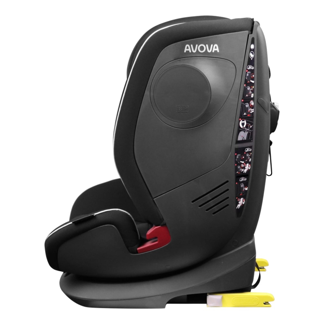 Автокресла и аксессуары - Автокресло Avova Sanderling-Fix Pearl Black (4260621467095)#4