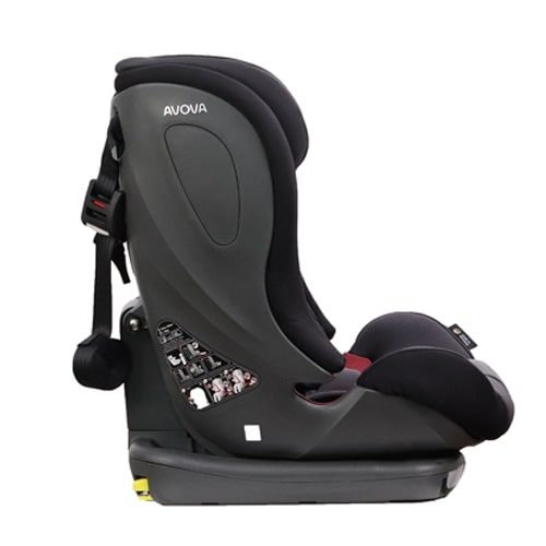 Автокресла и аксессуары - Автокресло Avova Sperling-Fix i-Size Grey and Black (4260621463134)#3