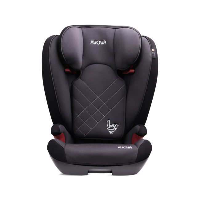Автокрісла й аксесуари - Автокрісло Avova Star Fix i-Size Grey and Black (4260621461154)#2
