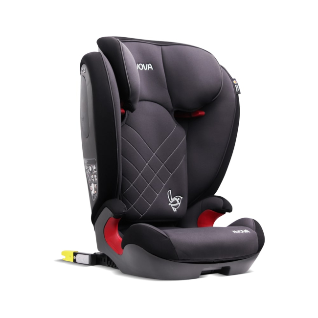 Автокрісла й аксесуари - Автокрісло Avova Star Fix i-Size Grey and Black (4260621461154)#3