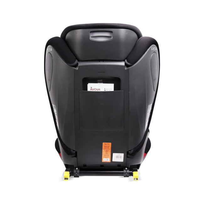 Автокрісла й аксесуари - Автокрісло Avova Star Fix i-Size Grey and  Black (4260621461154)#6