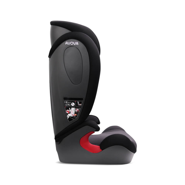 Автокресла и аксессуары - Автокресло Avova Star i-Size Grey and Black (4260621462151)#5