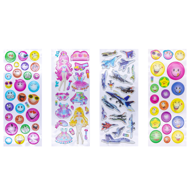 Набори для творчості - Наліпки Malevaro 12 дизайнів в асортименті (XYK)#2