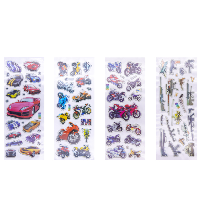 Набори для творчості - Наліпки Malevaro 12 дизайнів в асортименті (XYK)#3