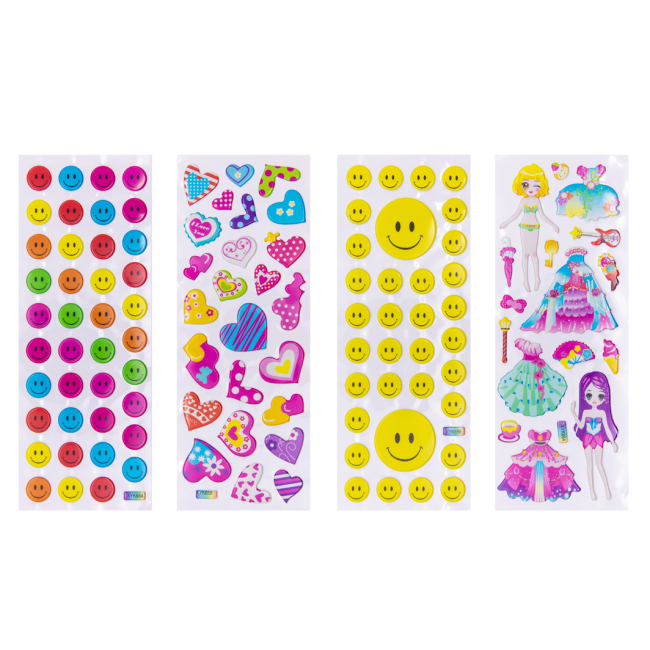 Набори для творчості - Наліпки Malevaro 12 дизайнів в асортименті (S-A)#2