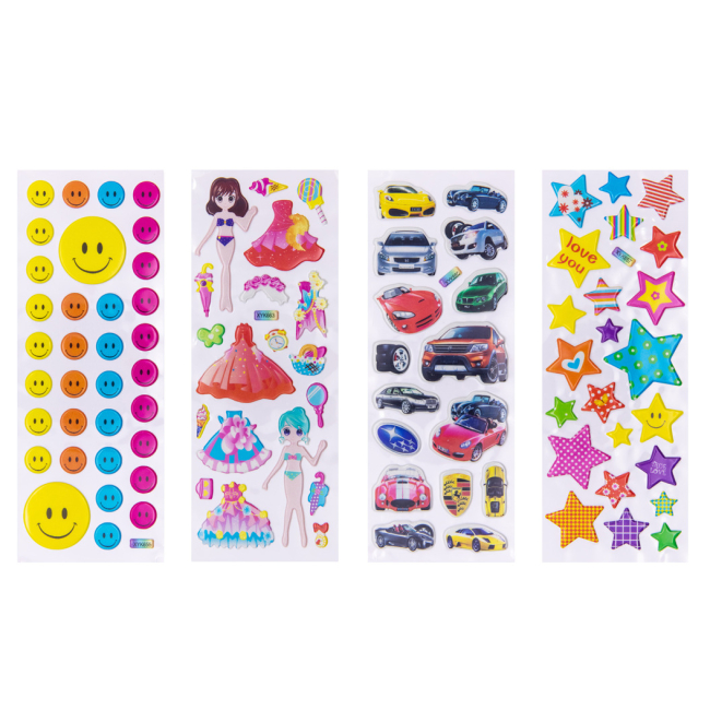 Набори для творчості - Наліпки Malevaro 12 дизайнів в асортименті (S-A)#3