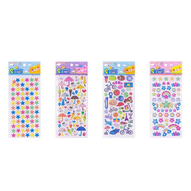 Набори для творчості - Наліпки Malevaro 12 дизайнів в асортименті (CC)#3