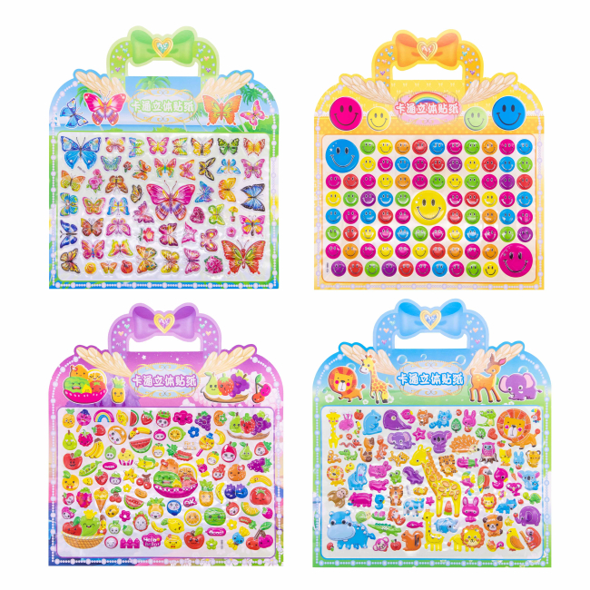 Набори для творчості - Наліпки Malevaro 12 дизайнів в асортименті (DH88)#2