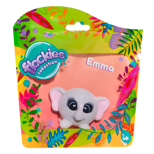 Фігурки тварин - ​Ігрова фігурка Flockies Слониха Емма (FLO0102)#3