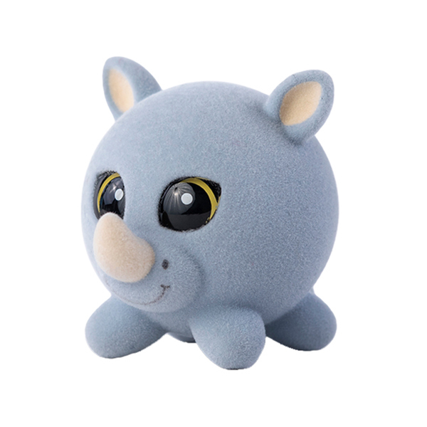 Фігурки тварин - ​Ігрова фігурка Flockies Носоріг Рональд (FLO0106)#2