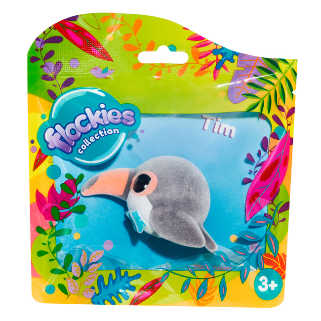 Фигурки животных - Игровая фигурка Flockies Тукан Тим (FLO0109)#3