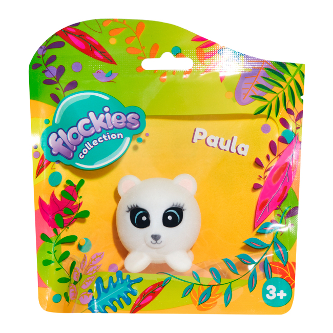 Фігурки тварин - Ігрова фігурка Flockies Полярна ведмедиця Паула (FLO0120)#3