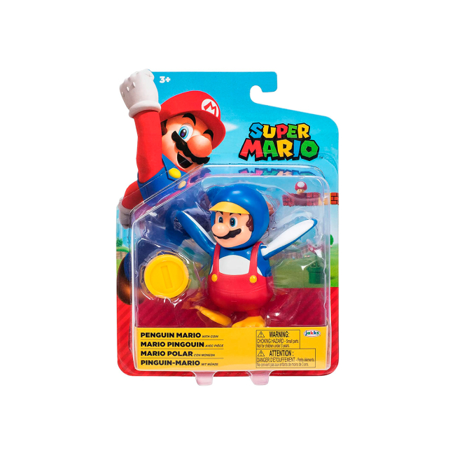 Фігурки персонажів - Ігрова фігурка ​Super Mario Маріо-пінгвін (40824i)#8