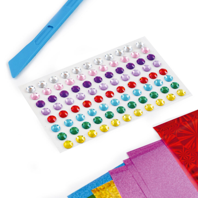 Наборы для творчества - Набор для творчества Vladi Toys Foil Art Шальные индейцы (VT4433-09)#4