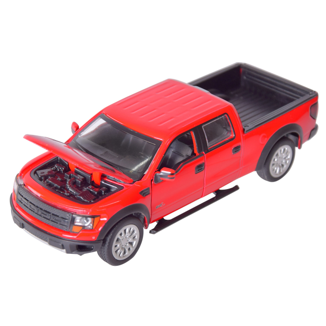 Автомодели - Автомодель Автопром Ford F-150 SVT Raptor красный (68363/2)#3