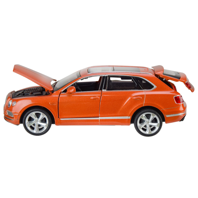 Автомодели - Автомодель Автопром Bentley Bentayga оранжевая (68369/2)#3