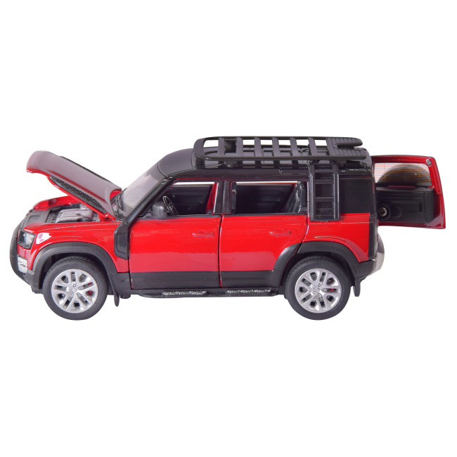 Автомоделі - Автомодель Автопром Land Rover Defender 110 червоний (68416/1)#3