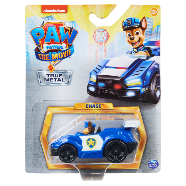 Фігурки персонажів - Ігрова фігурка Paw Patrol The movie Гонщик з автомобілем Die Cast (SM16782-1/1)#4