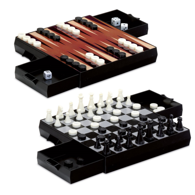 Настільні ігри - Магнітні шахи шашки нарди Cayro (440)#2