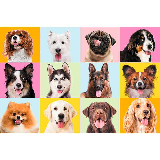 Пазли - Пазли Trefl Милі песики (17374)#2