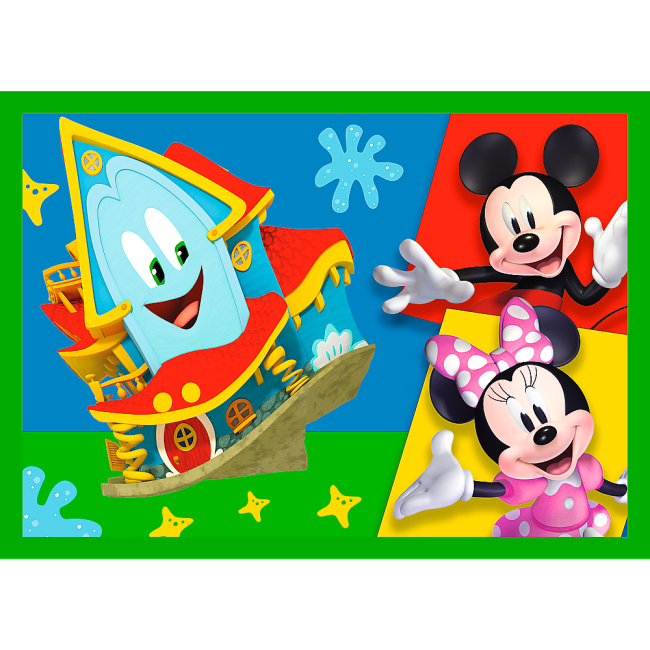 Пазлы - Пазлы Trefl Микки Маус среди друзей 4 в 1 (34616)#4